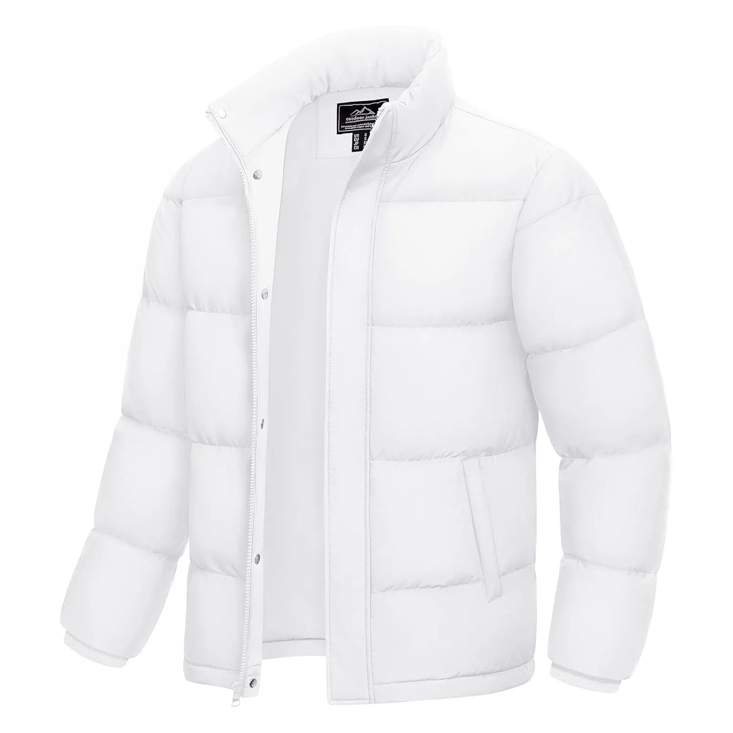 Acewonders™ Water-Resistant Winter Puffer Jacket