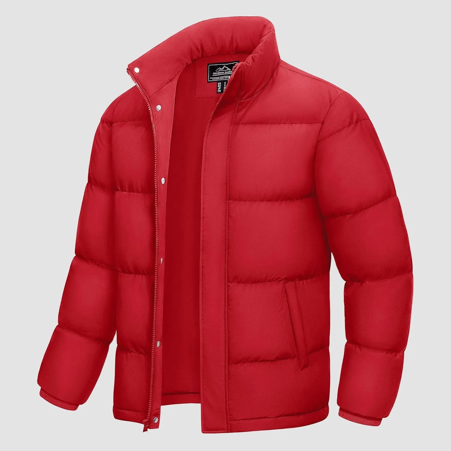 Acewonders™ Water-Resistant Winter Puffer Jacket