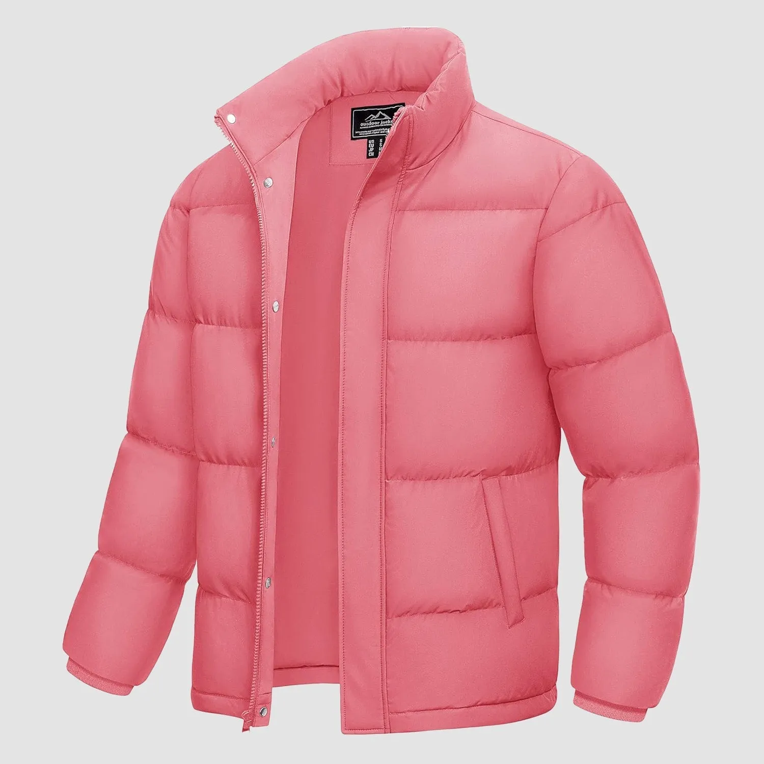 Acewonders™ Water-Resistant Winter Puffer Jacket