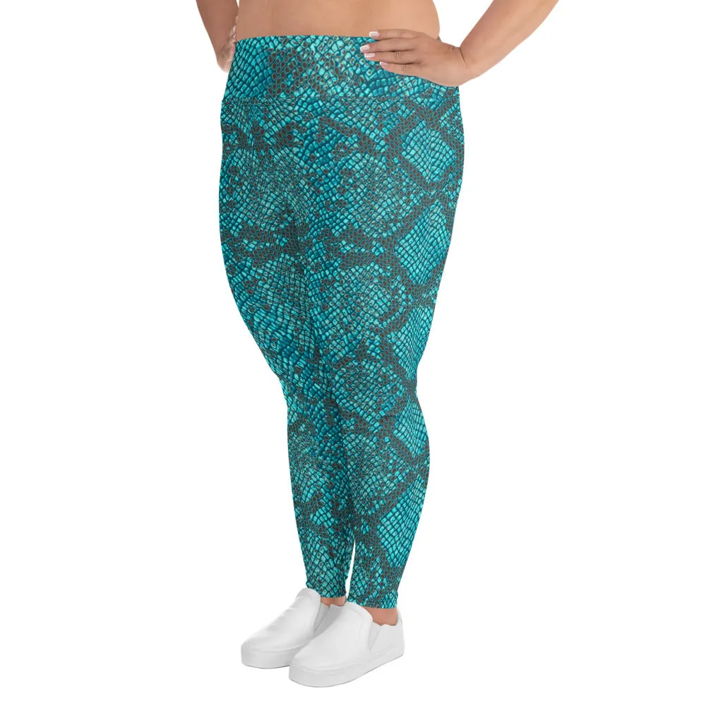 All-Over Print Plus Size Leggings