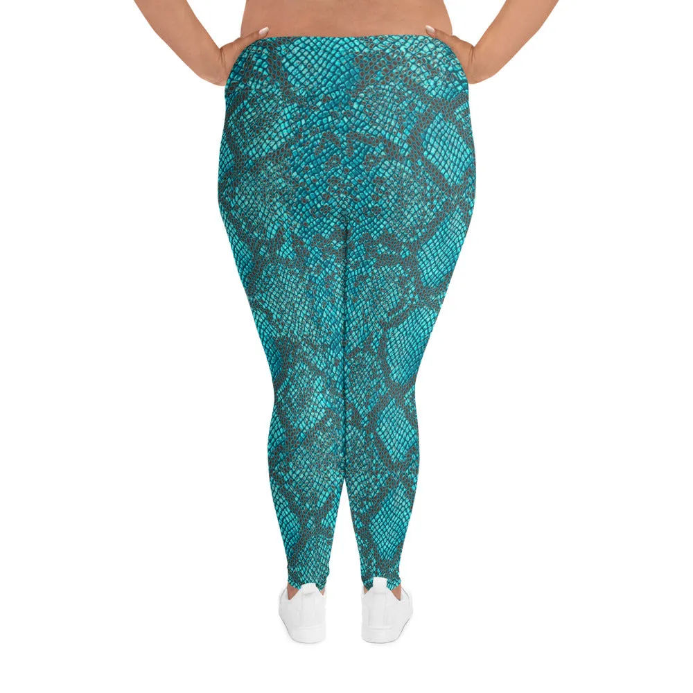 All-Over Print Plus Size Leggings