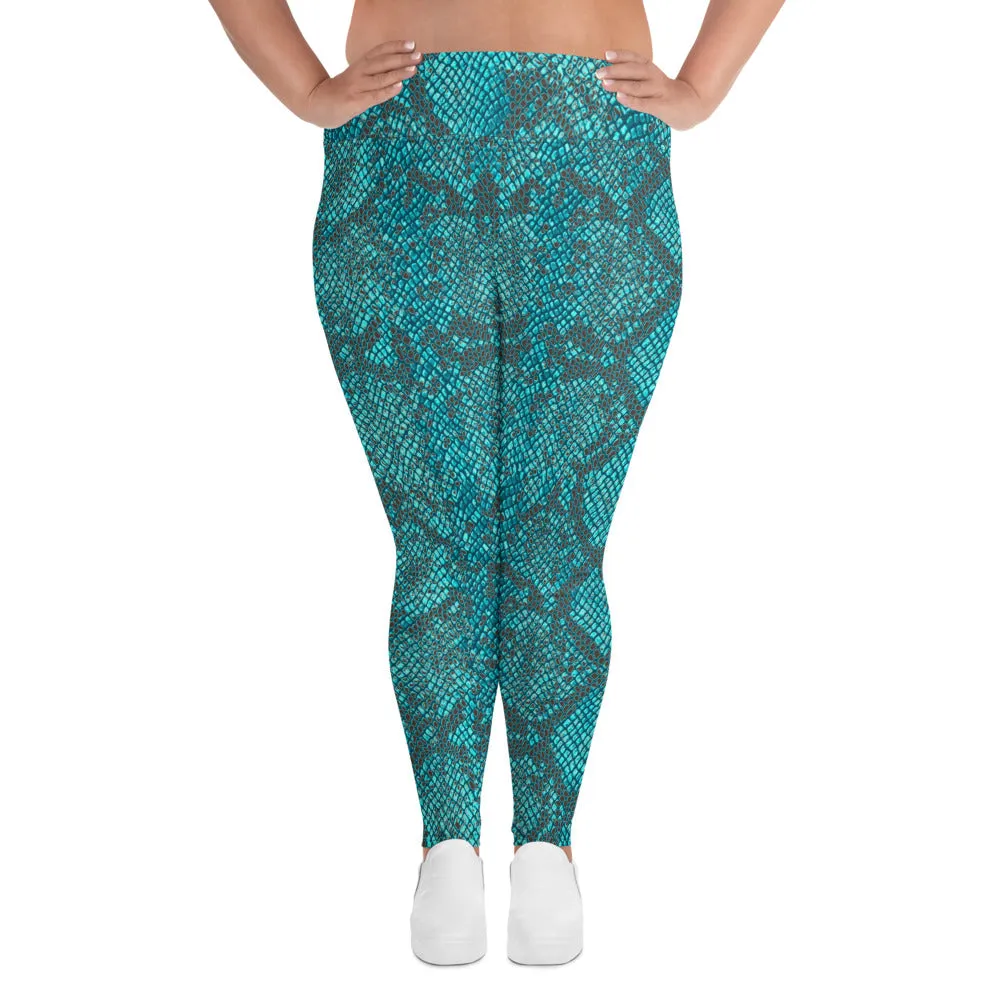 All-Over Print Plus Size Leggings