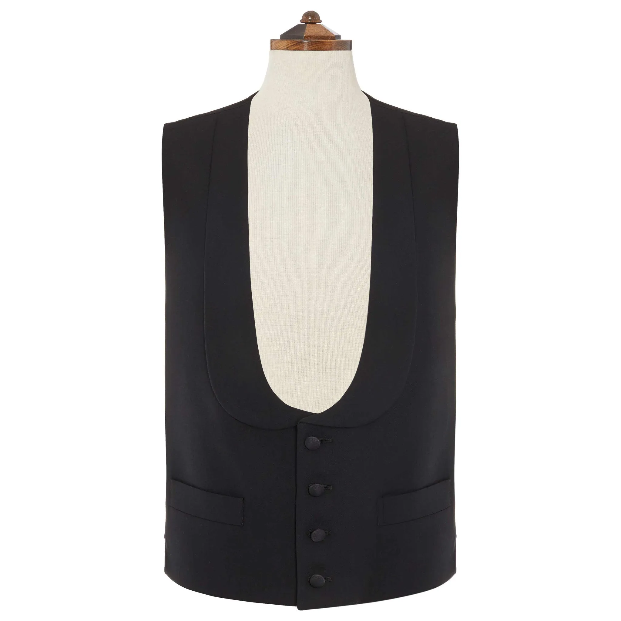 Black tie evening waistcoat