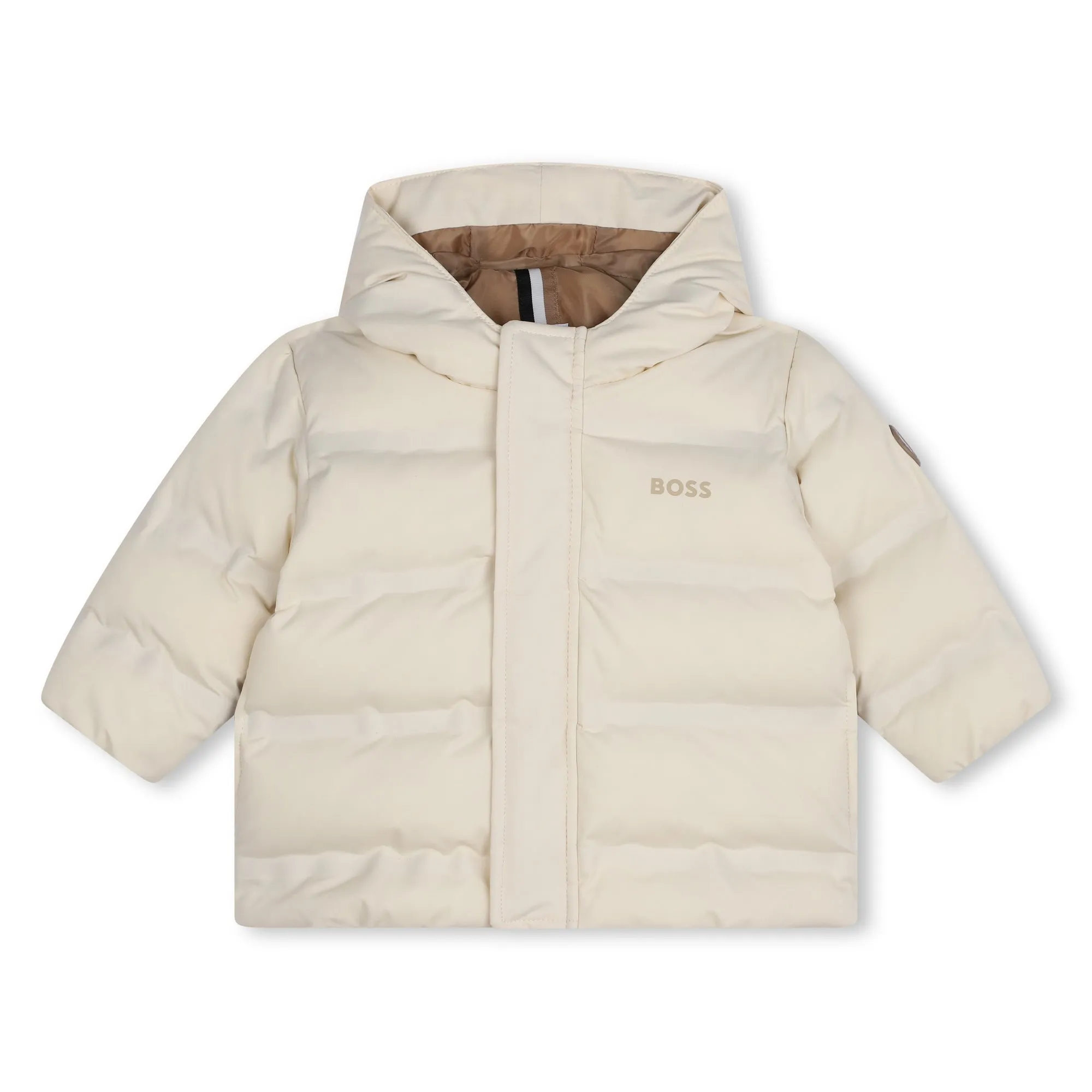 Boss - Cream puffer jacket