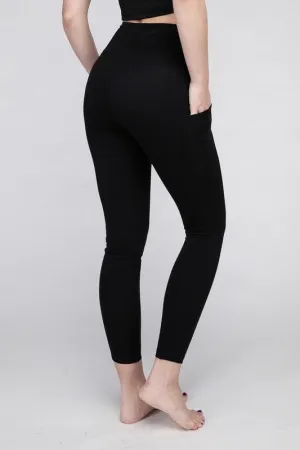 Brushed Microfiber Leggings