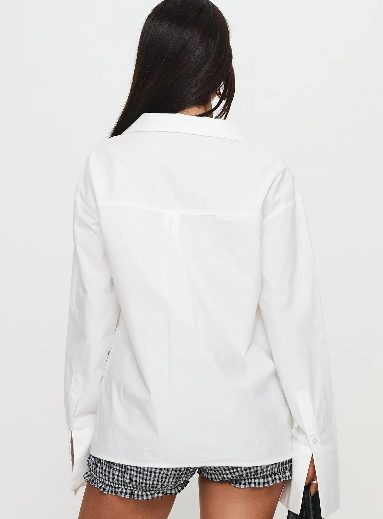 Calistoga Deep Collar Shirt Ivory