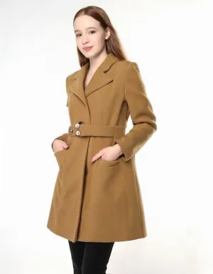 Caramel Comfort Peacoat