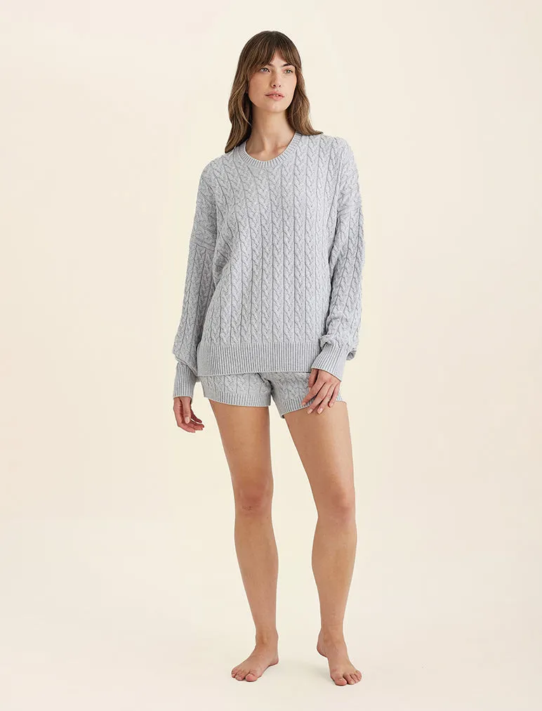 Cozy Cable Cotton Cashmere Jumper