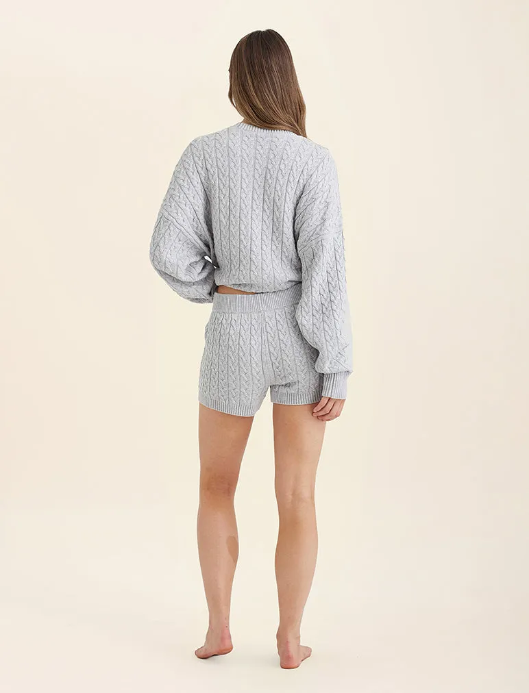 Cozy Cable Cotton Cashmere Jumper