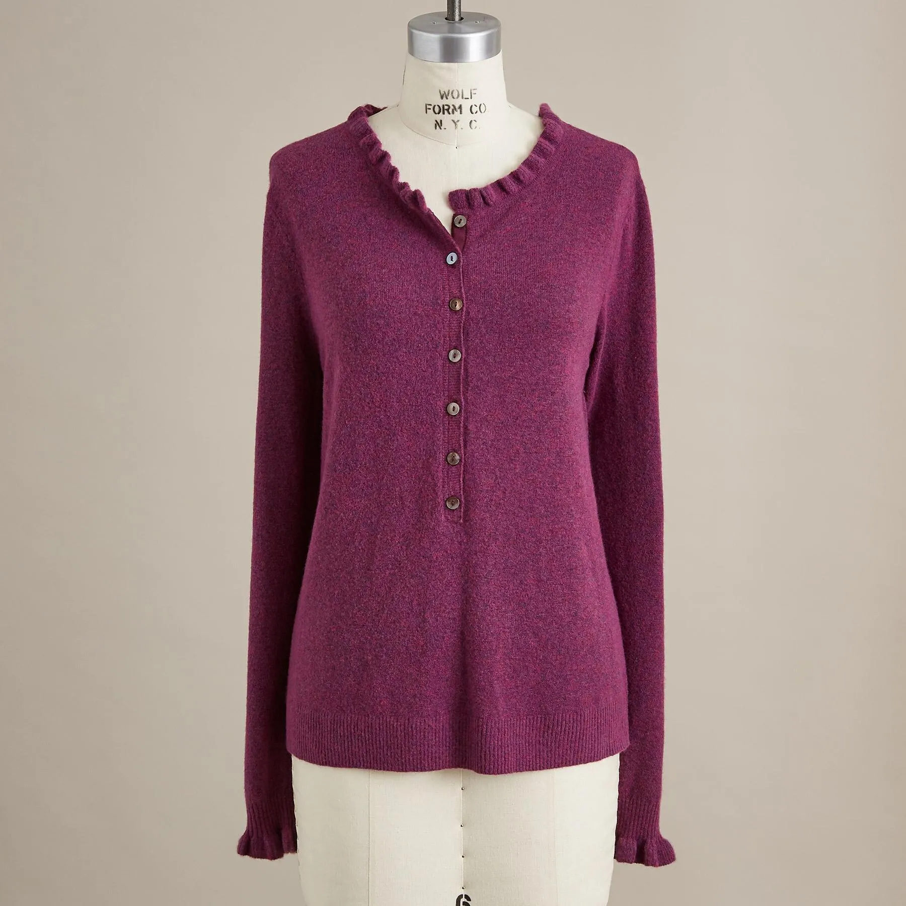 Edwina Henley Sweater - Petites