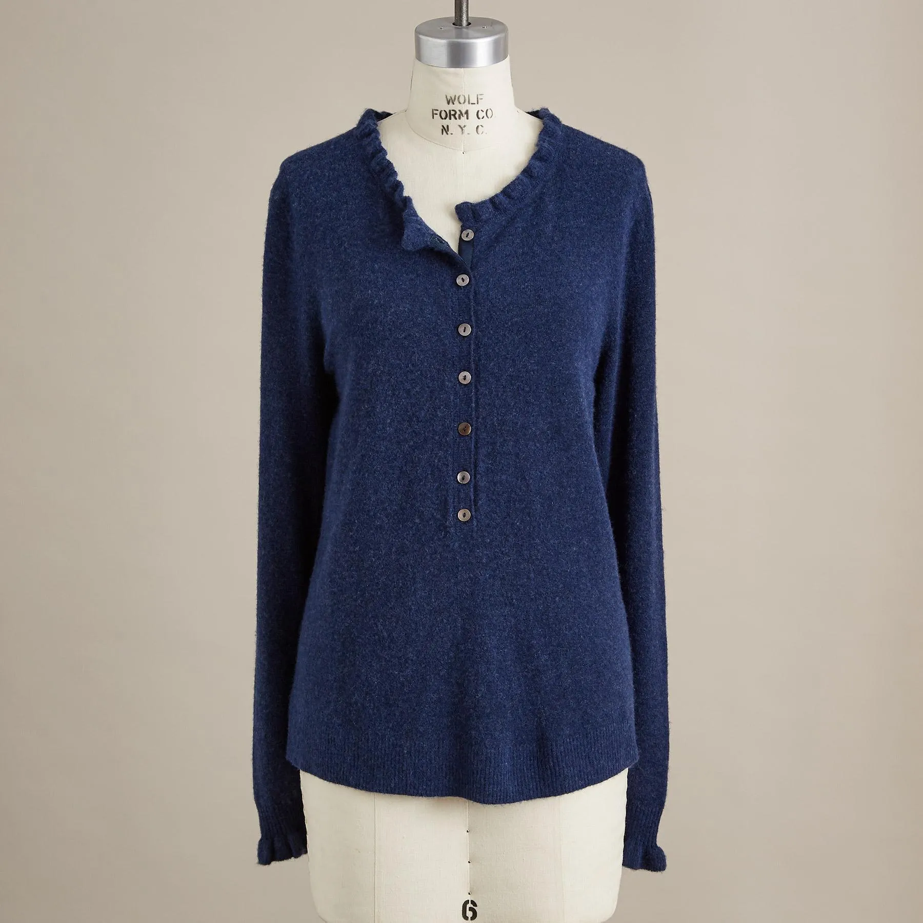 Edwina Henley Sweater - Petites