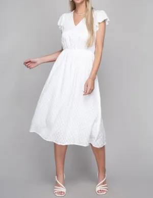 Embroidered Eyelet Dress