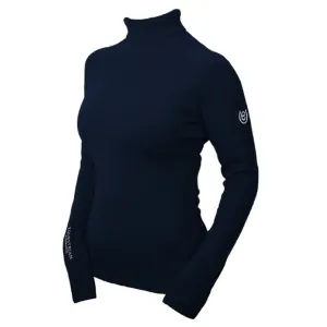 Equestrian Stockholm Polo Neck Jumper Midnight Blue