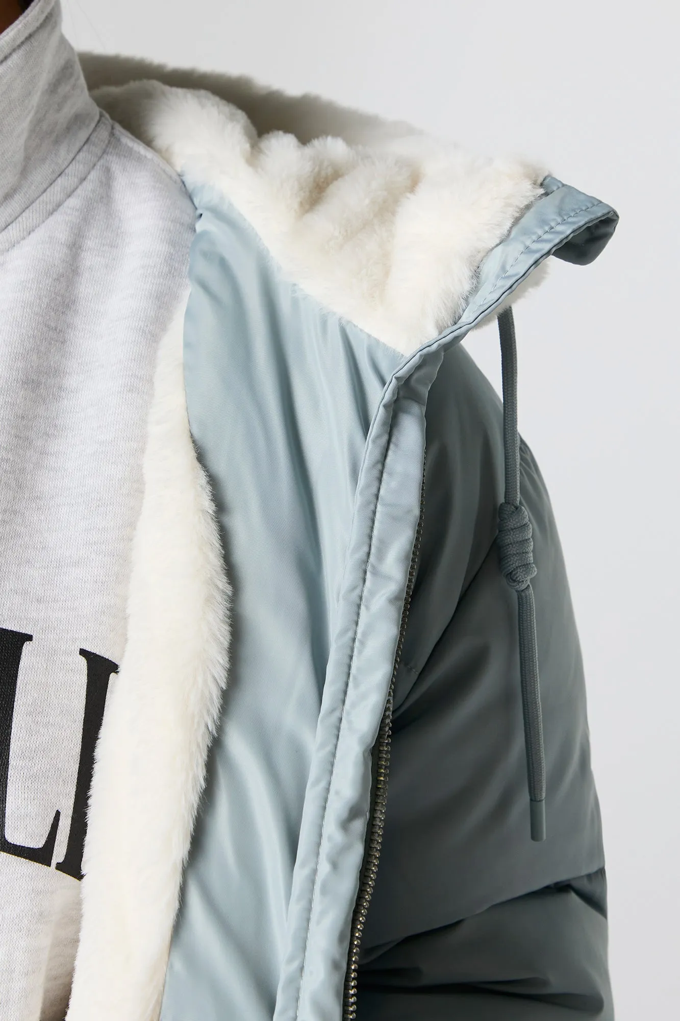 Faux Fur Lined Puffer Jacket