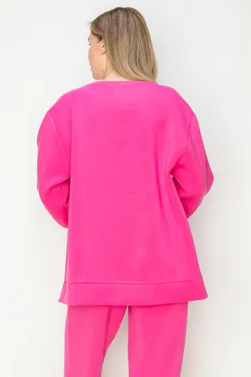 Fredericka Top | Fuschia