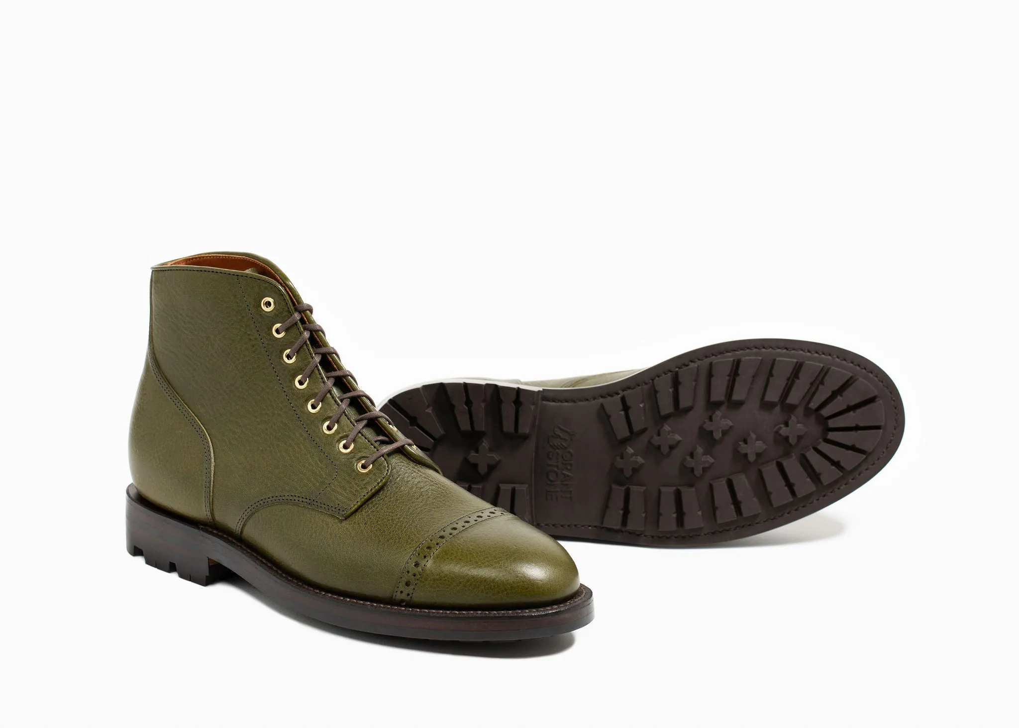 Garrison Boot Olive Minerva Box