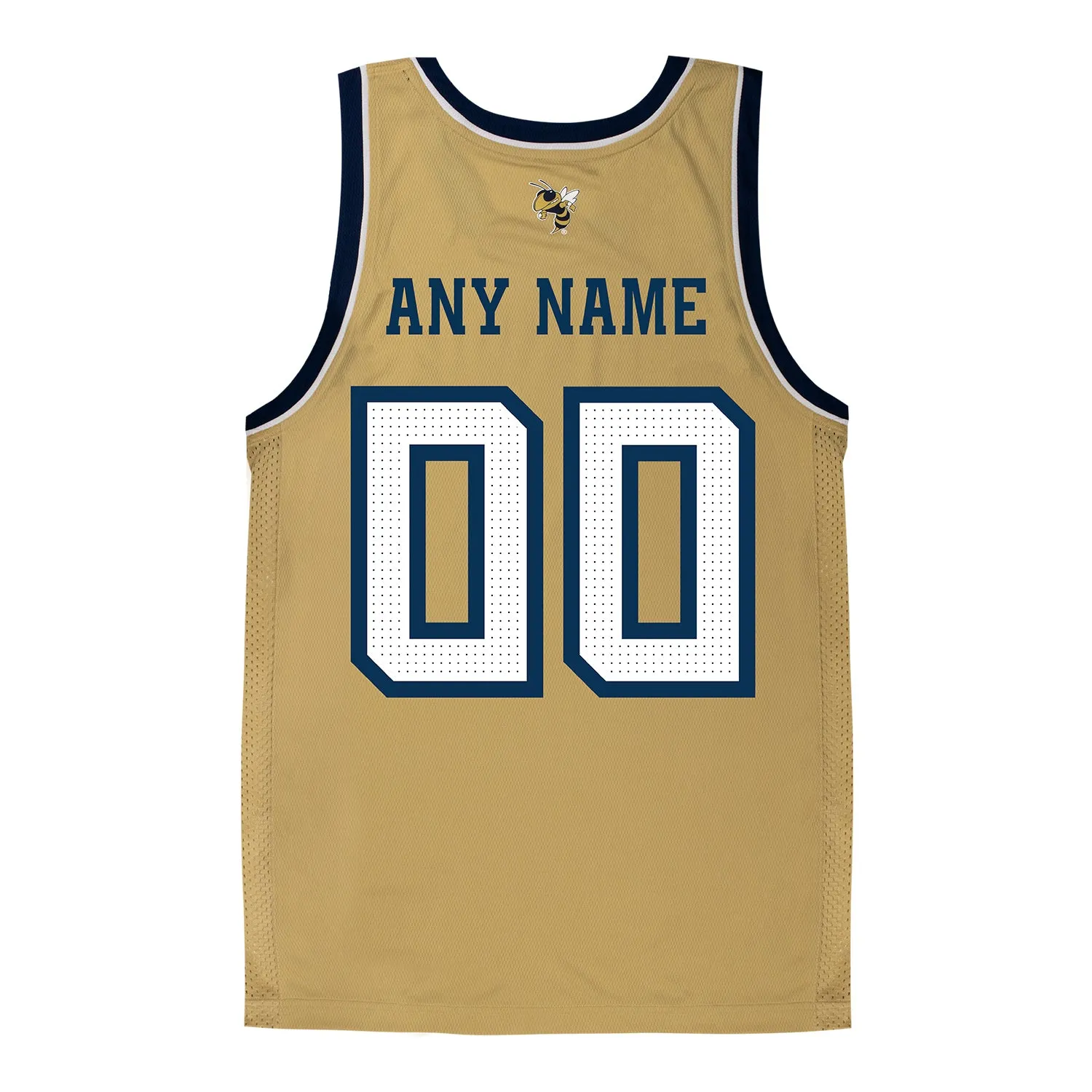 Georgia Tech Yellow Jackets Adidas Personalized Basketball Jersey