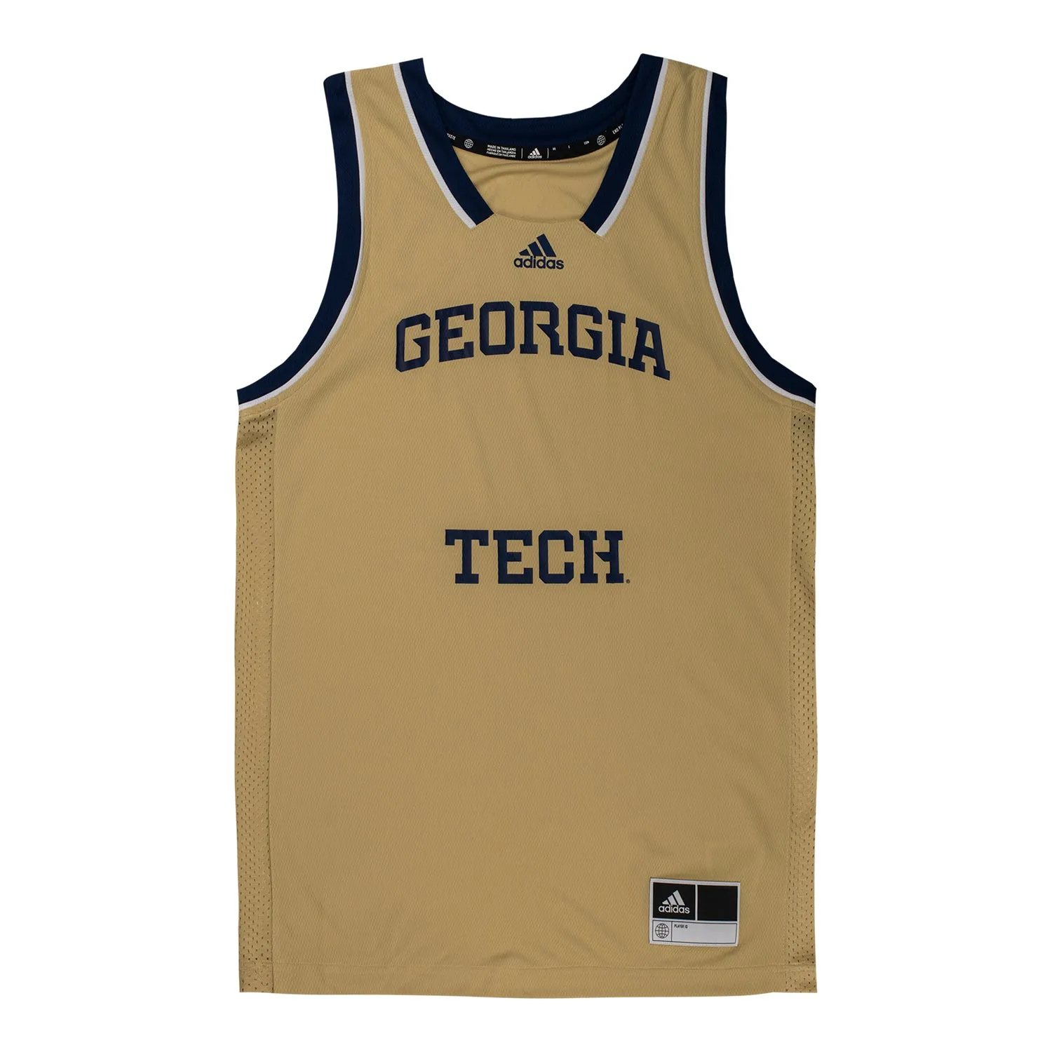 Georgia Tech Yellow Jackets Adidas Personalized Basketball Jersey