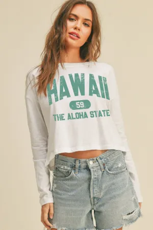 Hawaii The Aloha State Graphic Tee