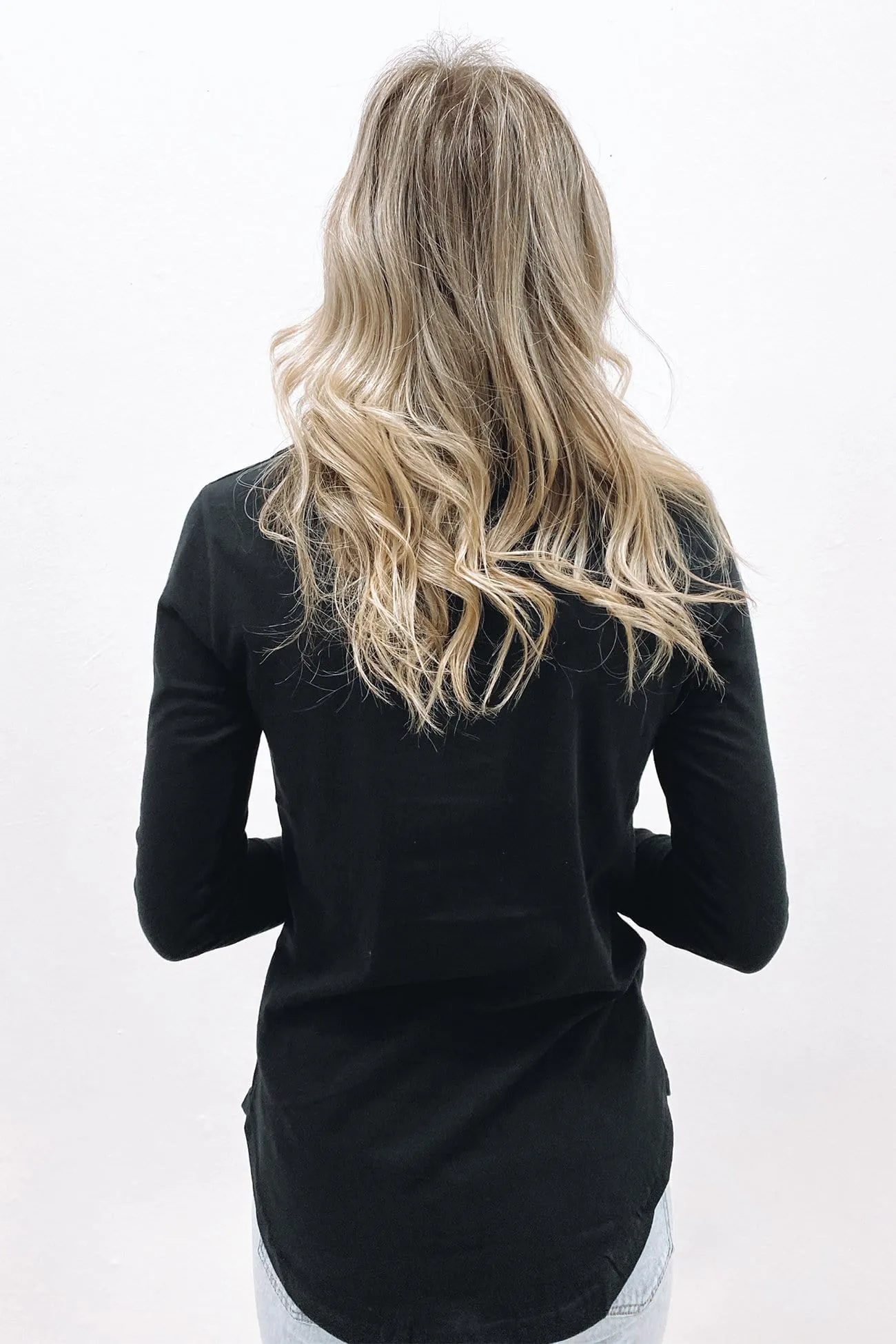 Kara Long Sleeve Tee Black