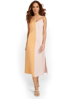 Lena Colorblock Midi Dress - Brands We Love