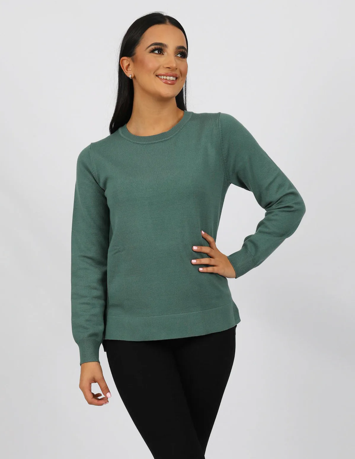 Long Sleeve Knit Pullover