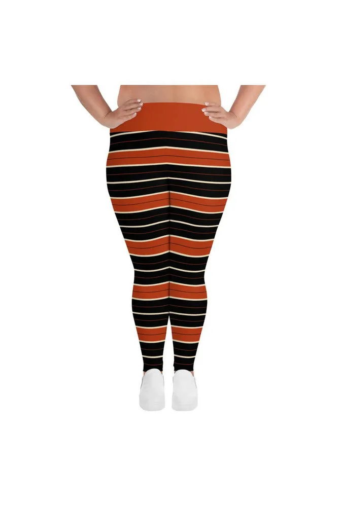 Lucky Stripes Plus Size Leggings