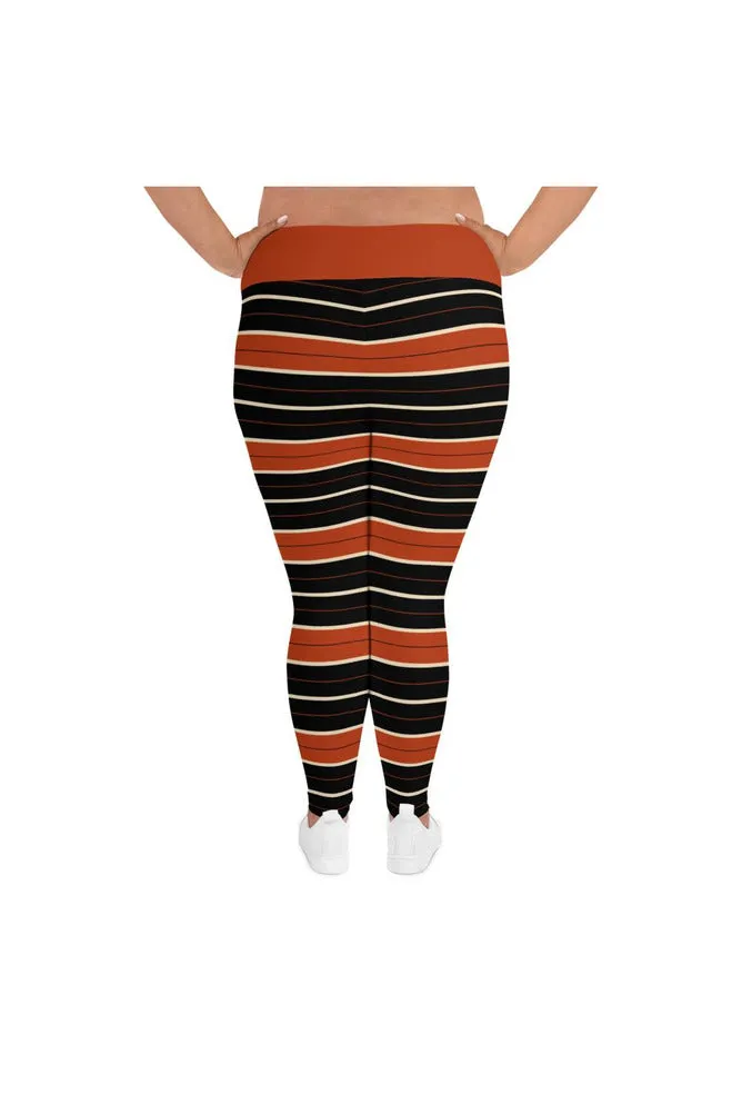 Lucky Stripes Plus Size Leggings