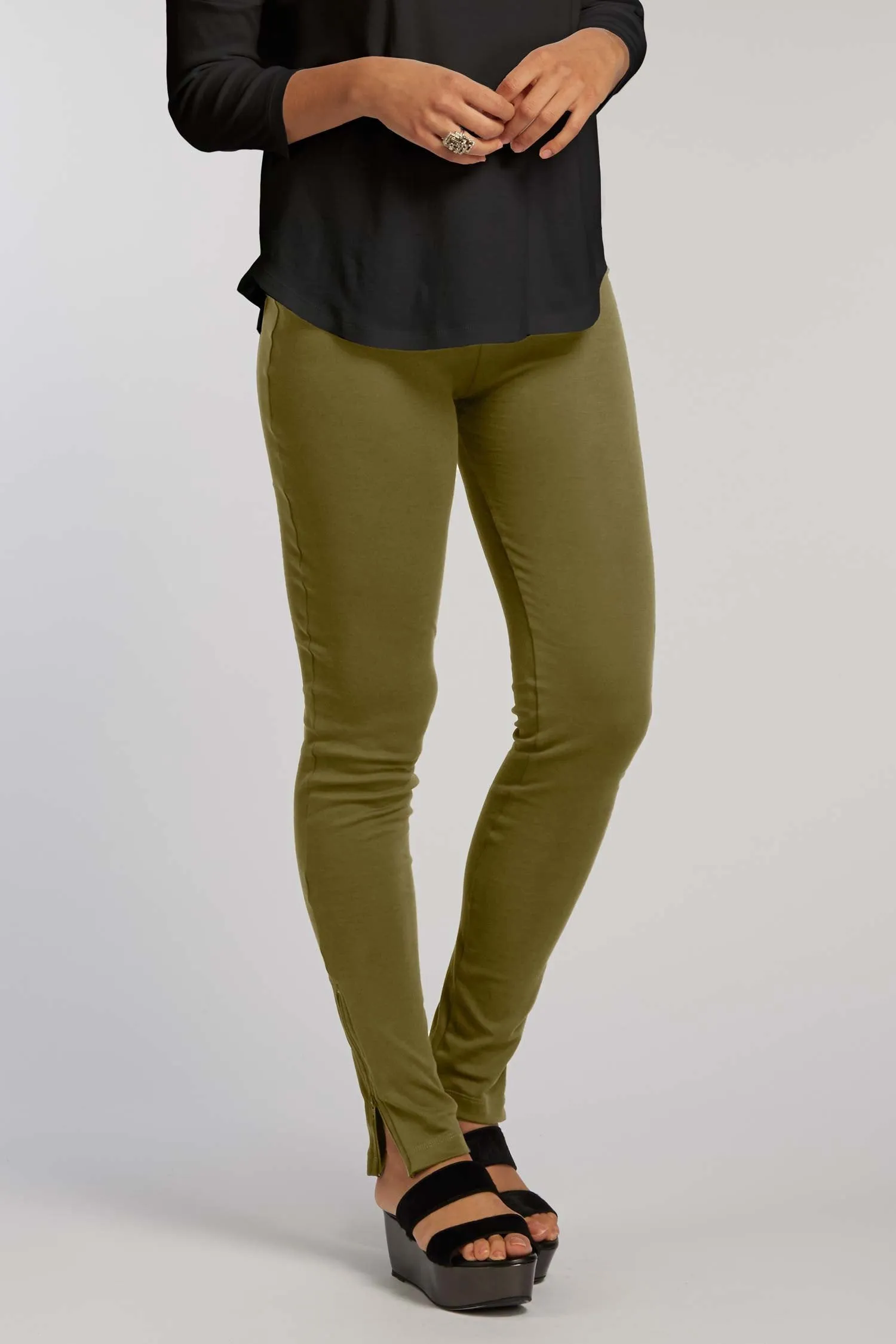 Luxe Zip Leggings