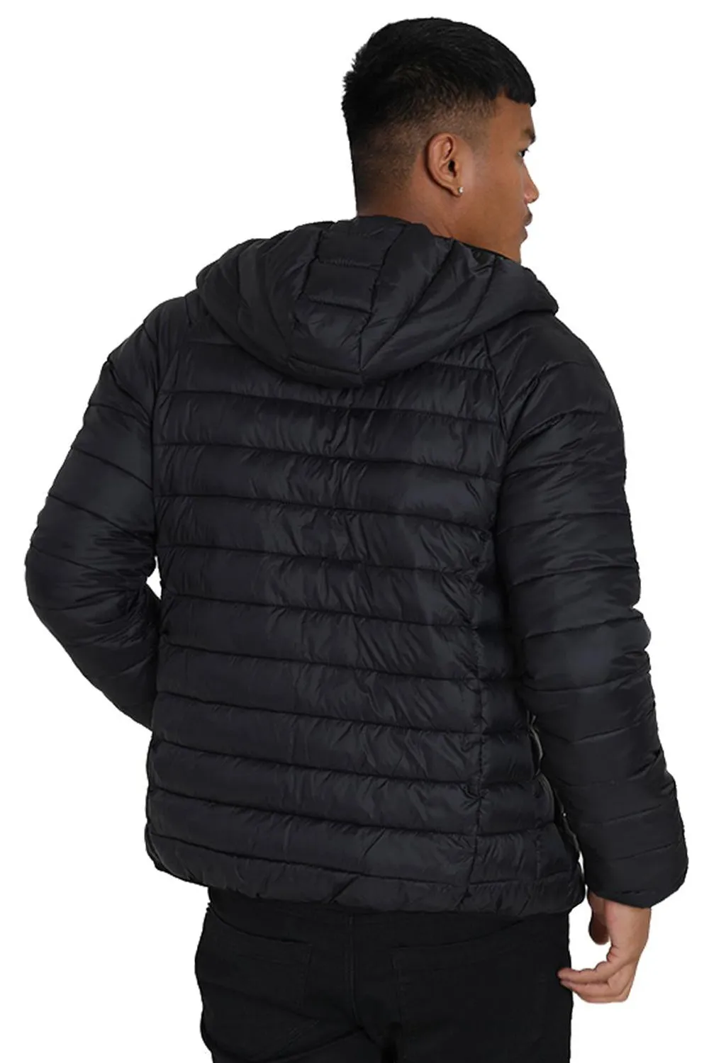 Mens Long Sleeve Puffer Jacket