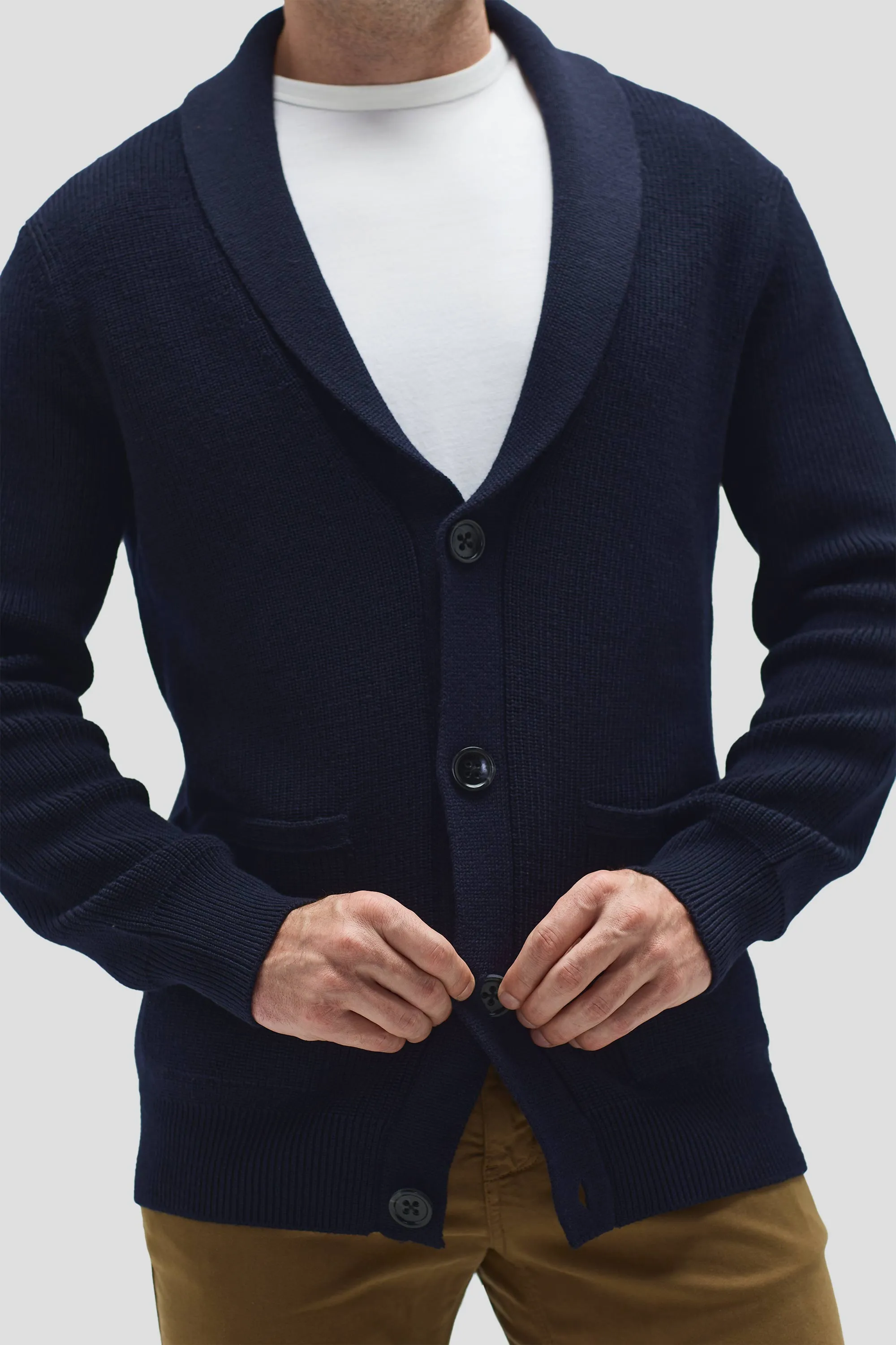 Men's Merino Cardigan