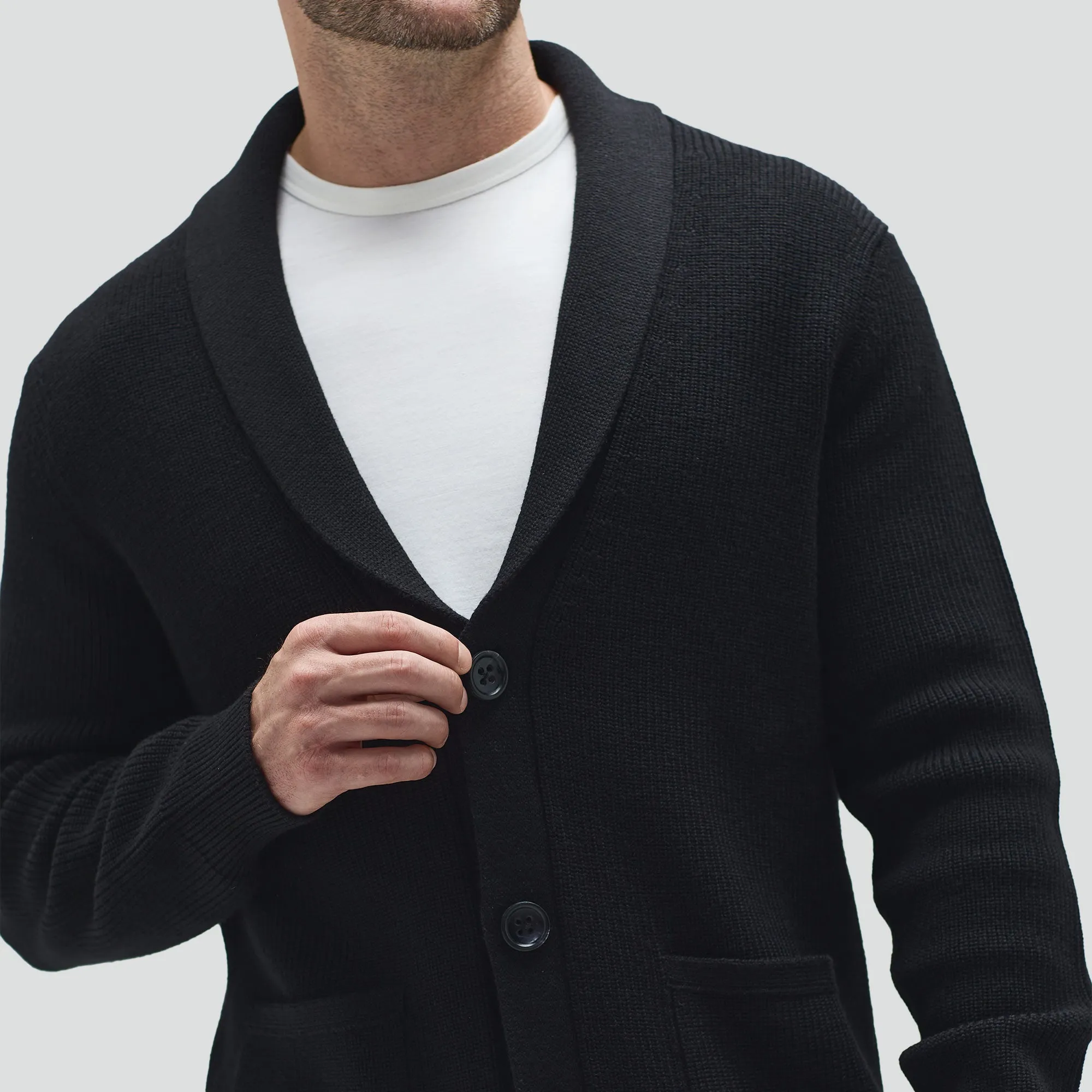 Men's Merino Cardigan