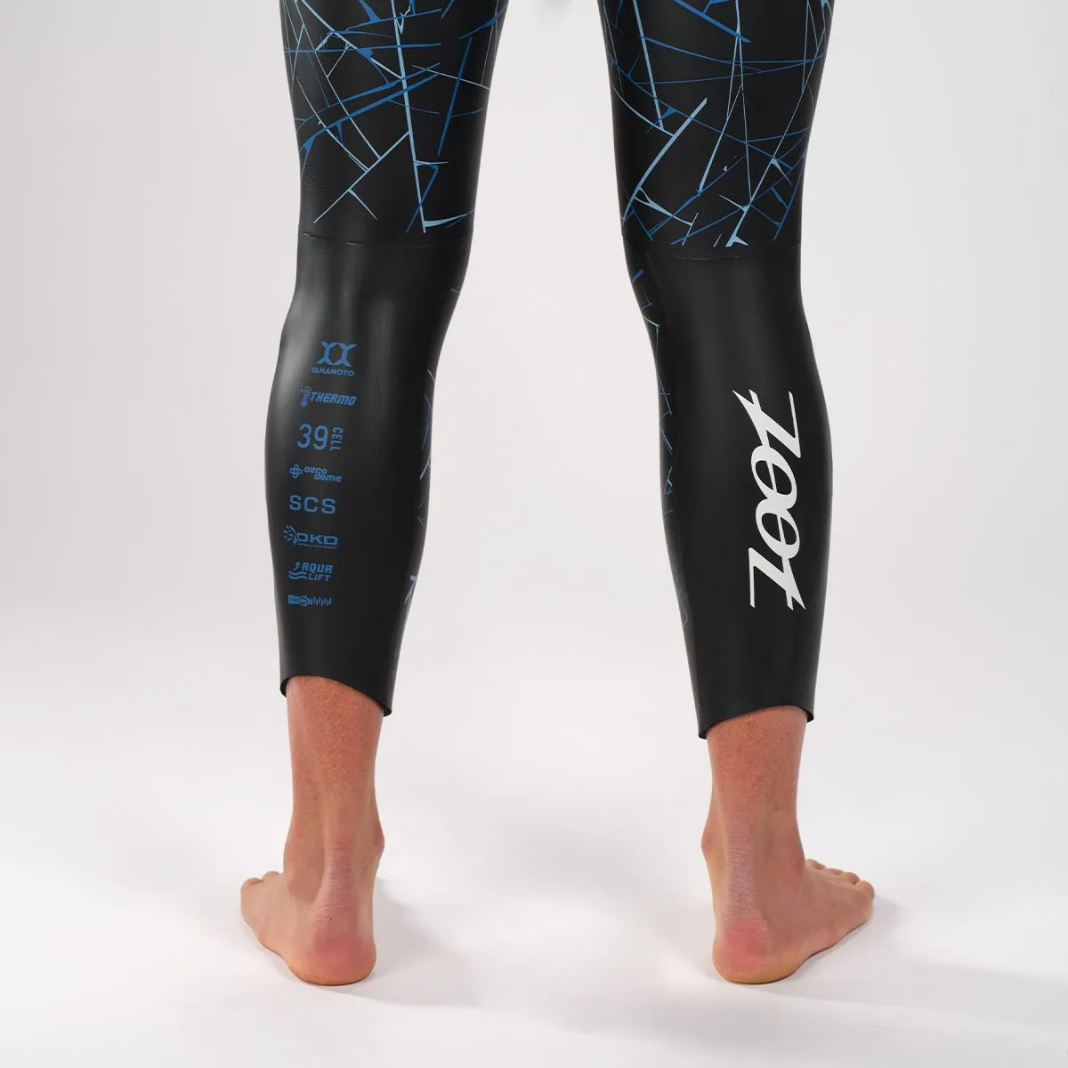 Mens Tundra Wetsuit - Ice Blue