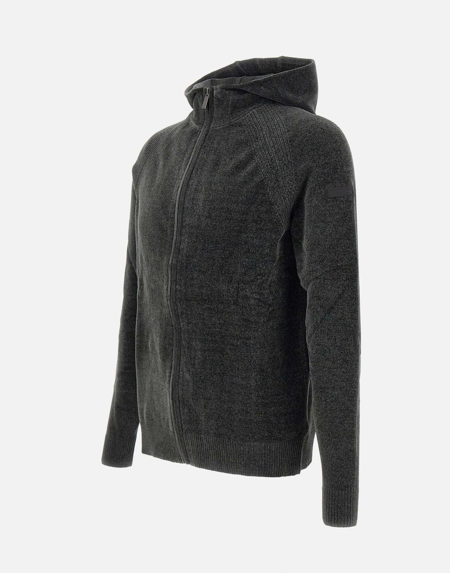 Men's Velvet Hood Chenille Sweater