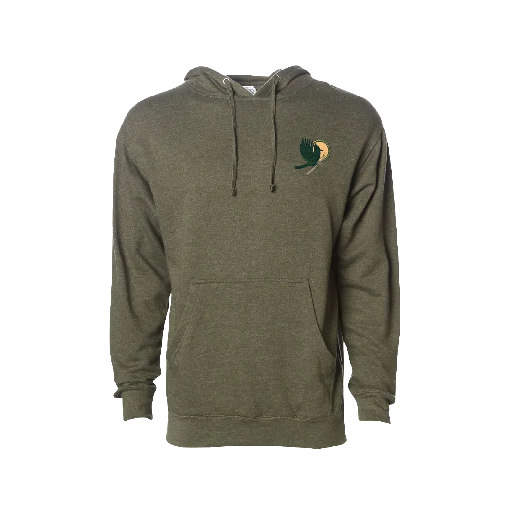 Mountain Jay Hoodie - Heather Moss