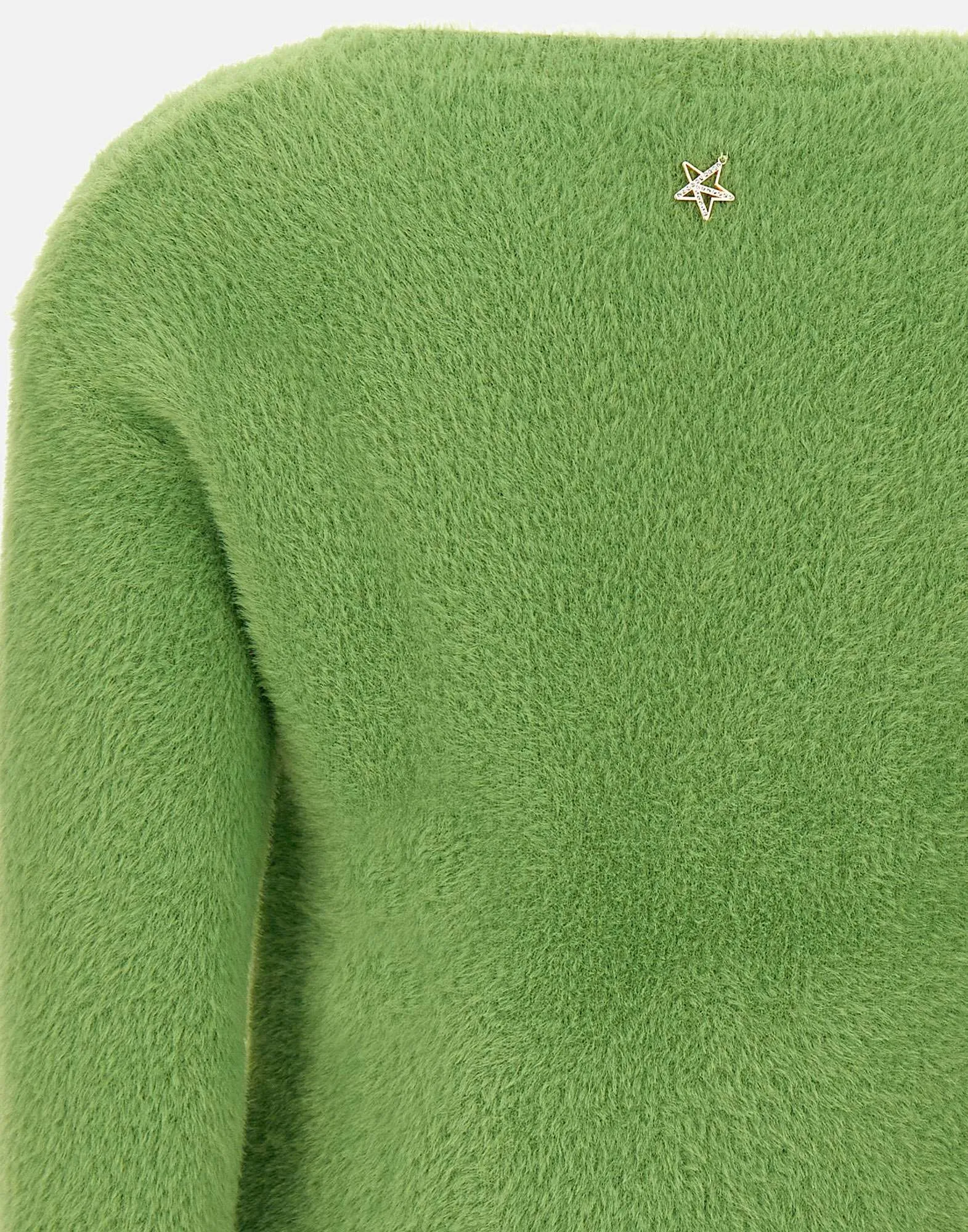 Pistachio Fur Effect Sweater