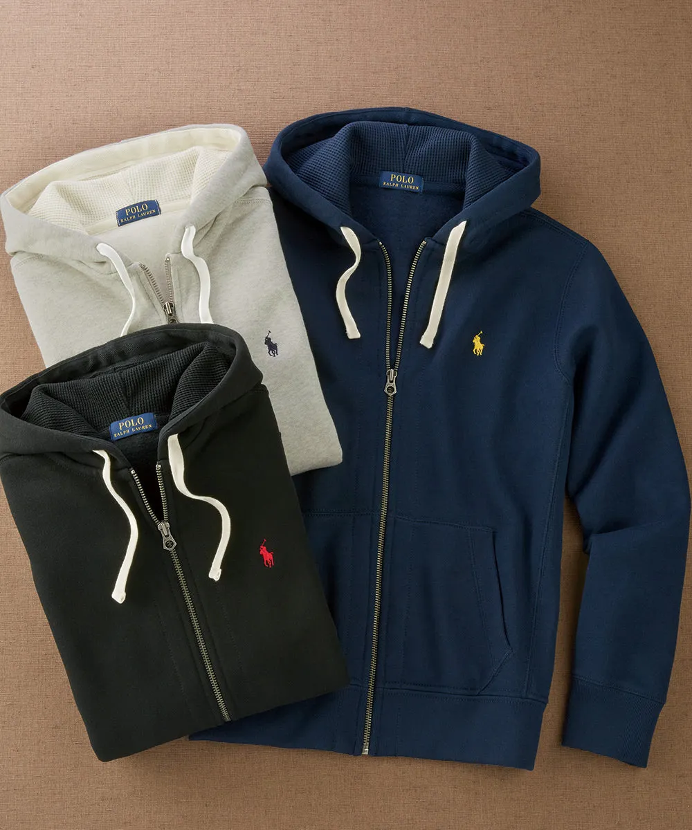 Polo Ralph Lauren Fleece Zip-Front Hoodie