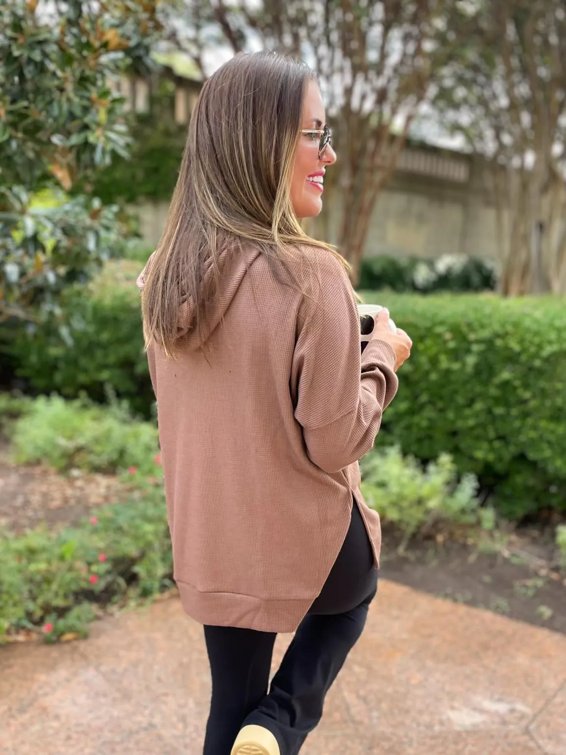 PREORDER: Touch Of Fall Thermal Hoodie in Five Colors