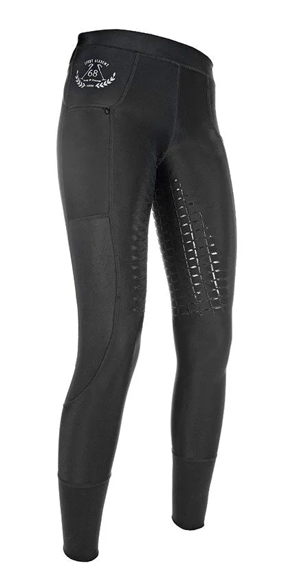 Riding Leggings Mesh with Full Silicone Seat