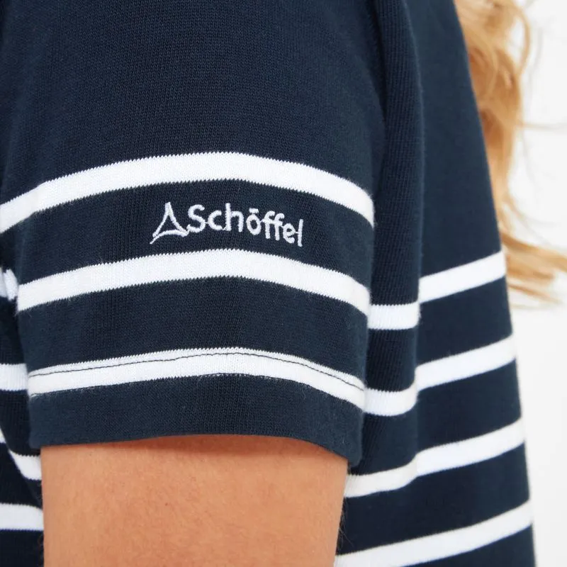 Schoffel Beauport Ladies Dress - Navy Stripe