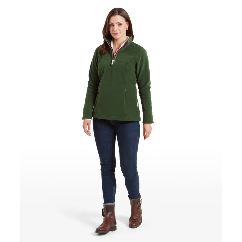 Schoffel Tilton 1/4 Zip Fleece - Forest