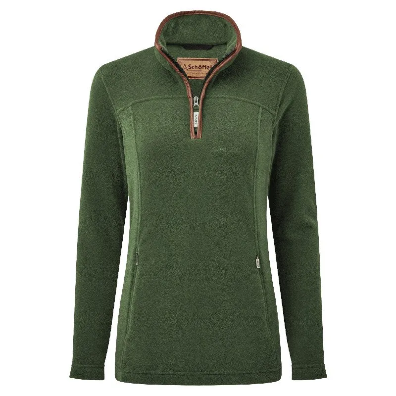 Schoffel Tilton 1/4 Zip Fleece - Forest