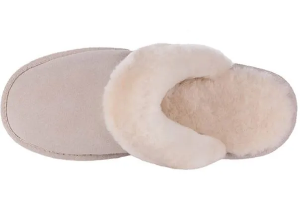 Scuff - sheepskin slippers for women