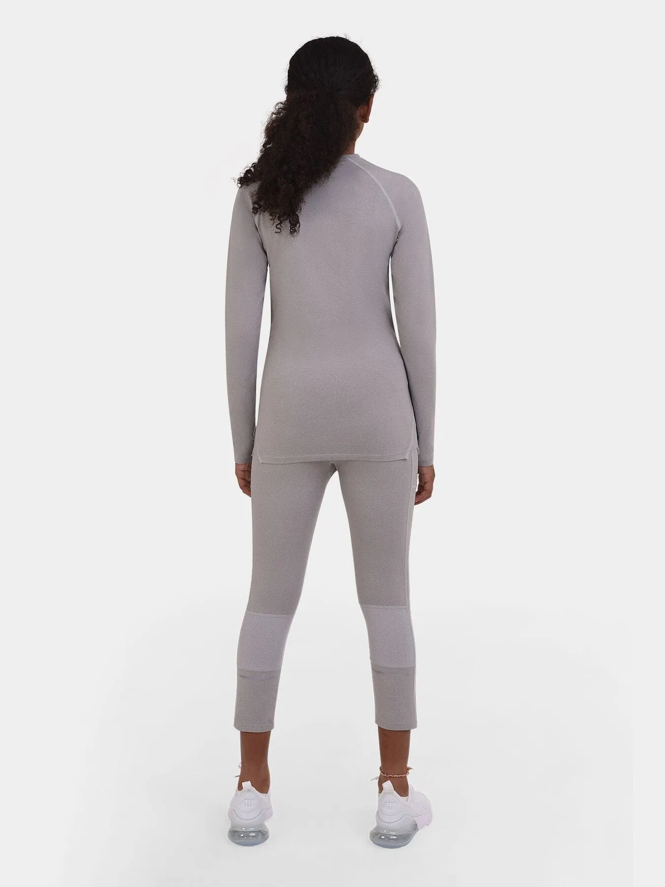 SuperThermal Compression Base Layer Top & Tights for Girls With Brushed Inner Fabric