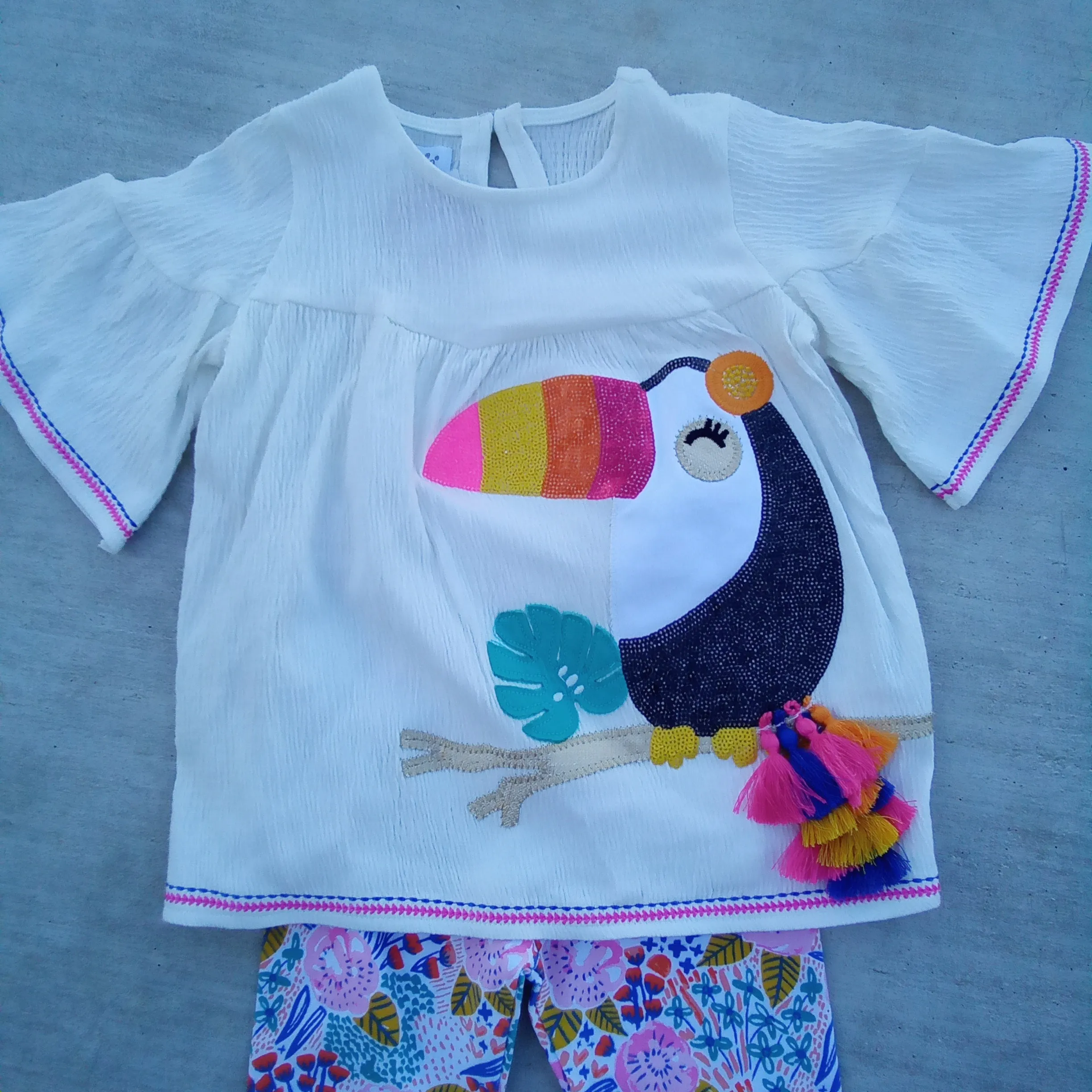 Toucan Capri Set | Mud Pie