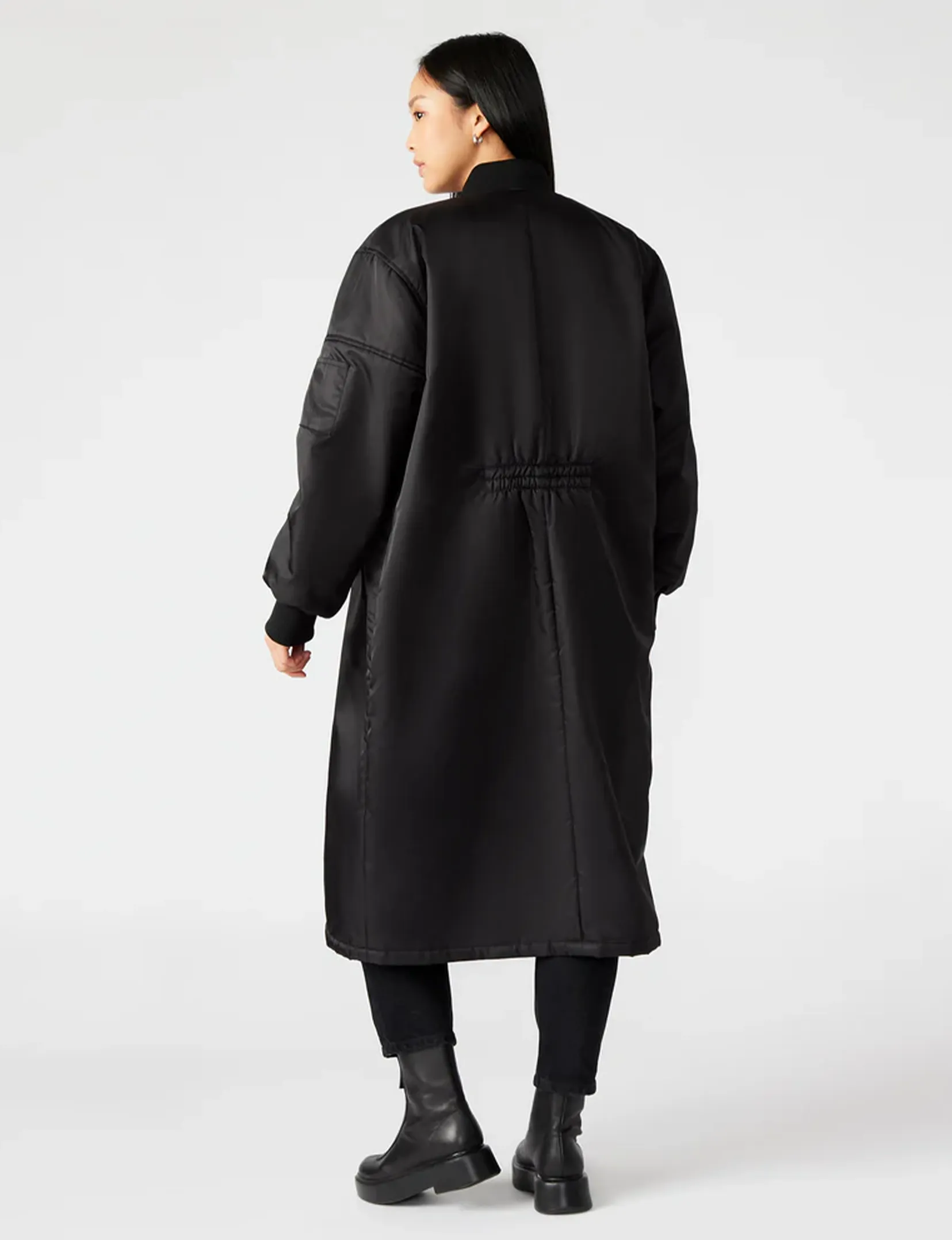 Vindy Coat, Black