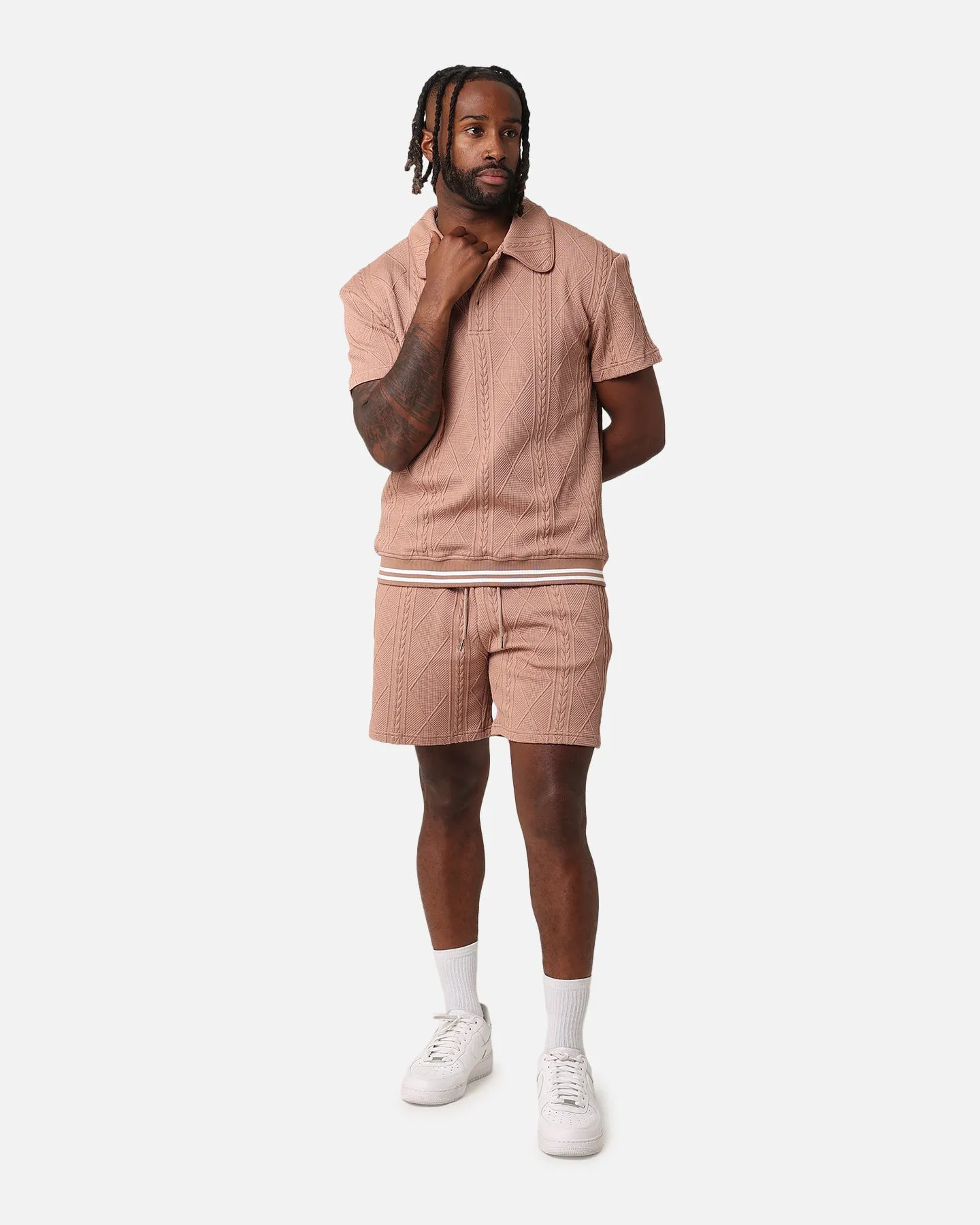 XXIII Danny Knit Polo Shirt Mocha