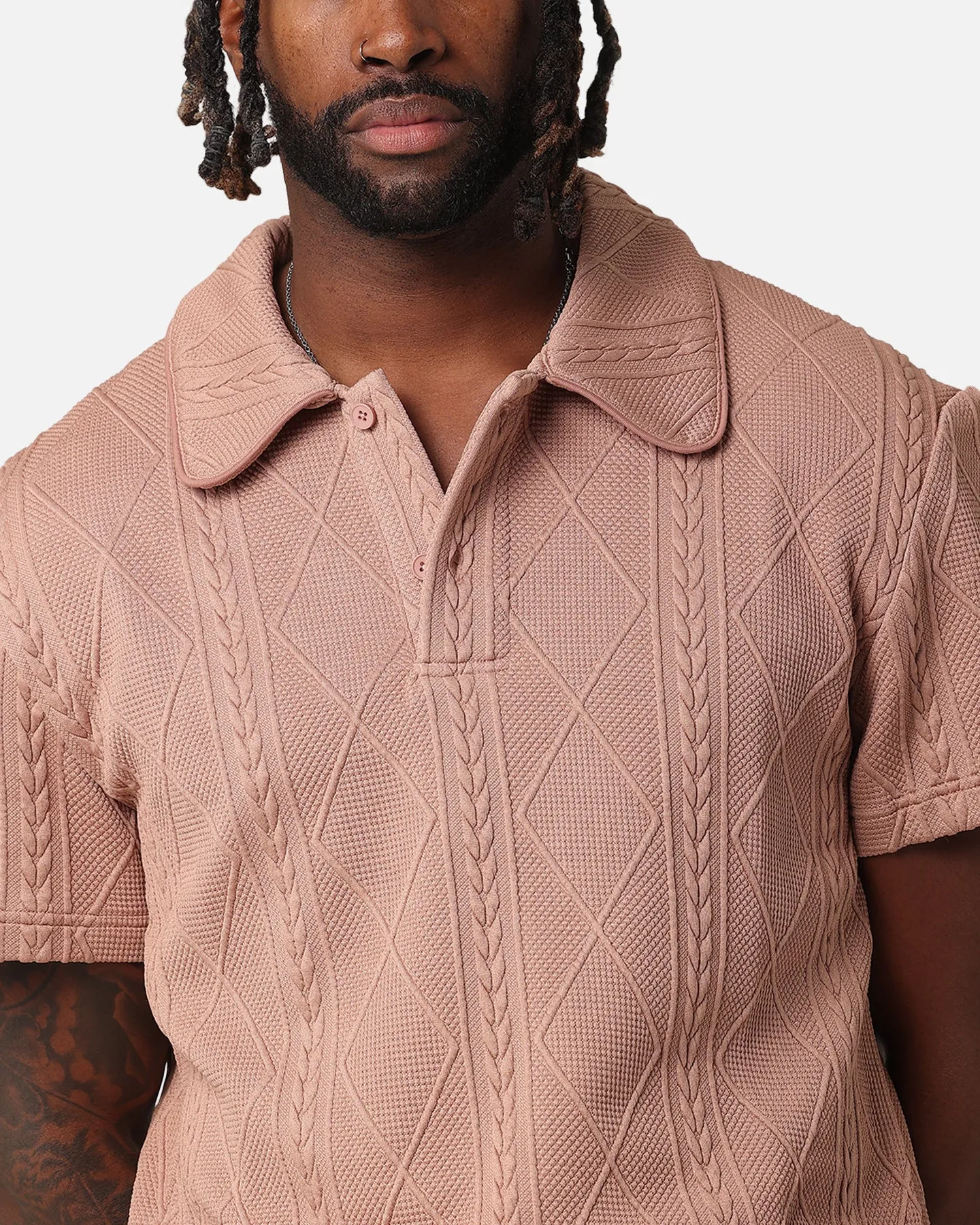 XXIII Danny Knit Polo Shirt Mocha